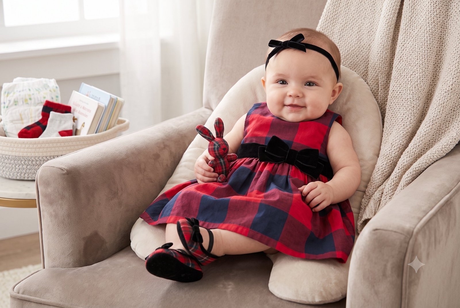 Robe carter bébé fille 