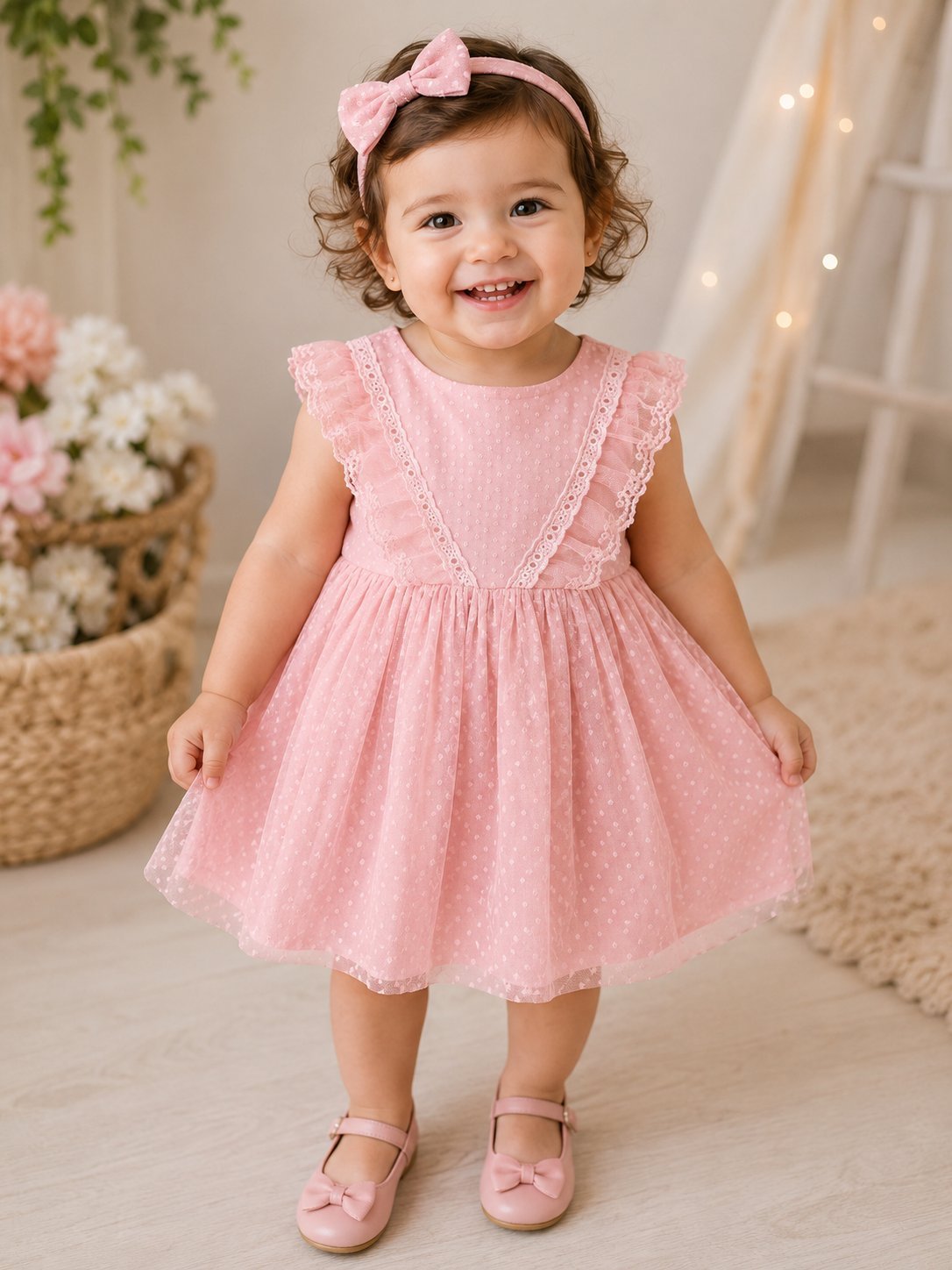 Robe rose 