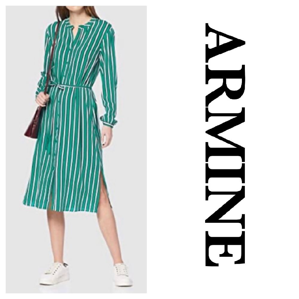 Robe Chemise Vert 