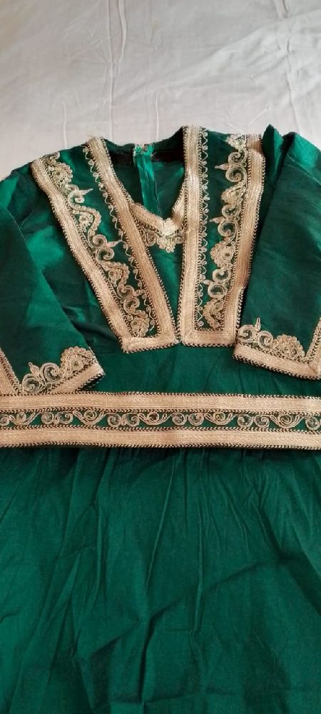kaftan vert super chic 