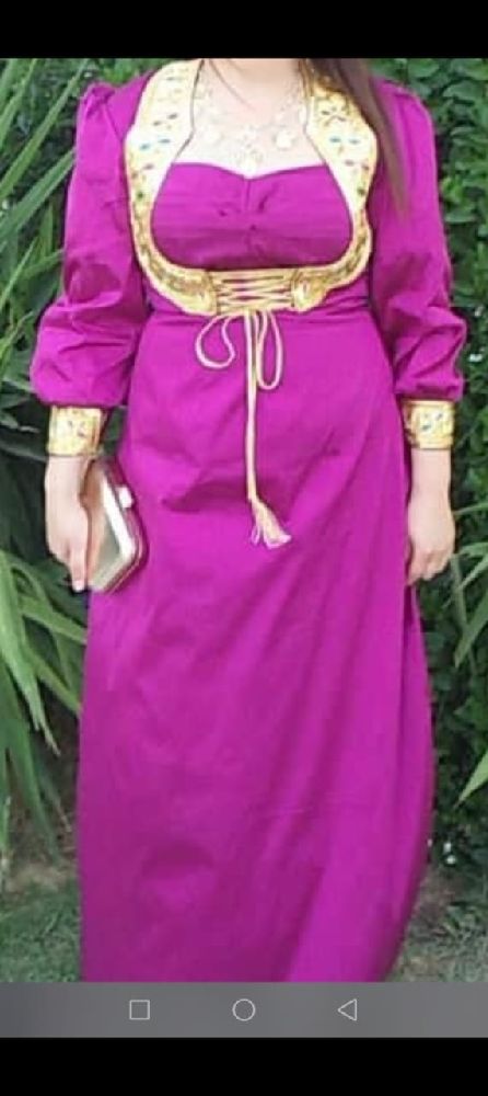 Robe Kaftan Rose Fusion 