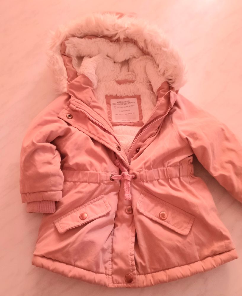 Manteau Rose Poudré 
