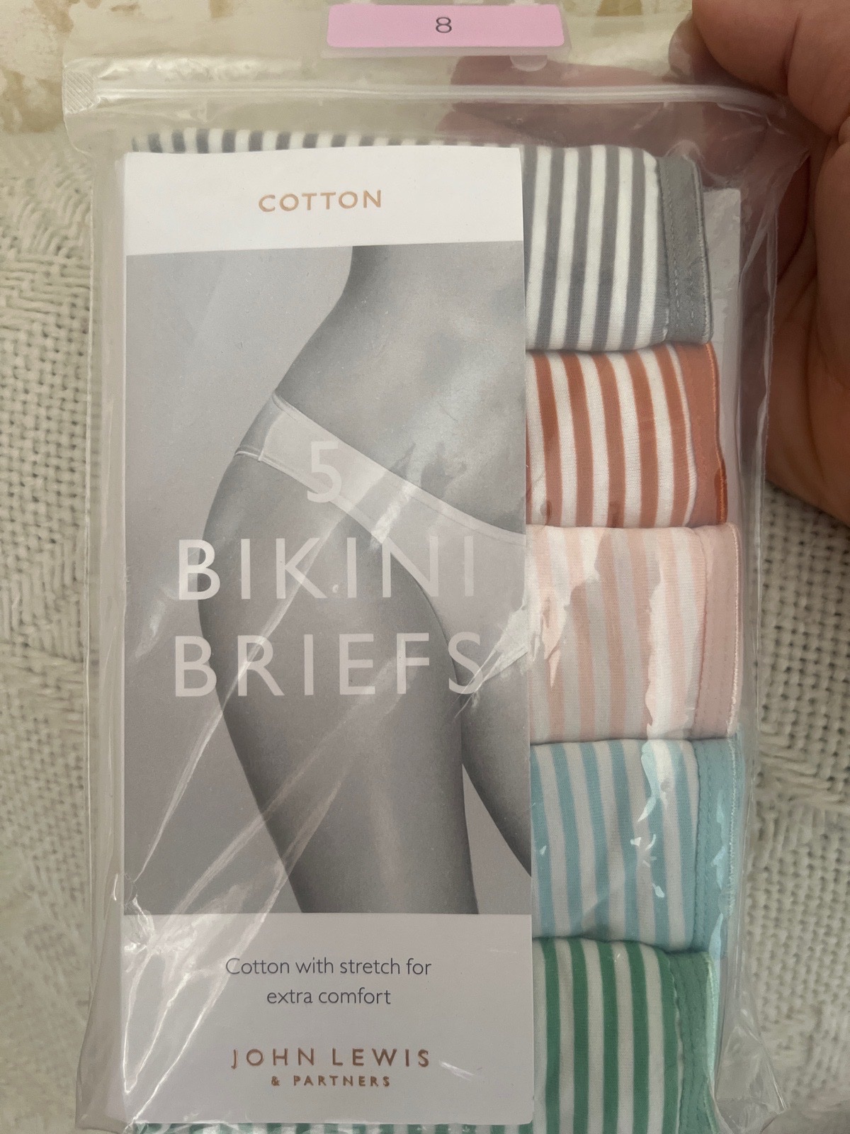 Culotte bikini briefs taille 8 uk 