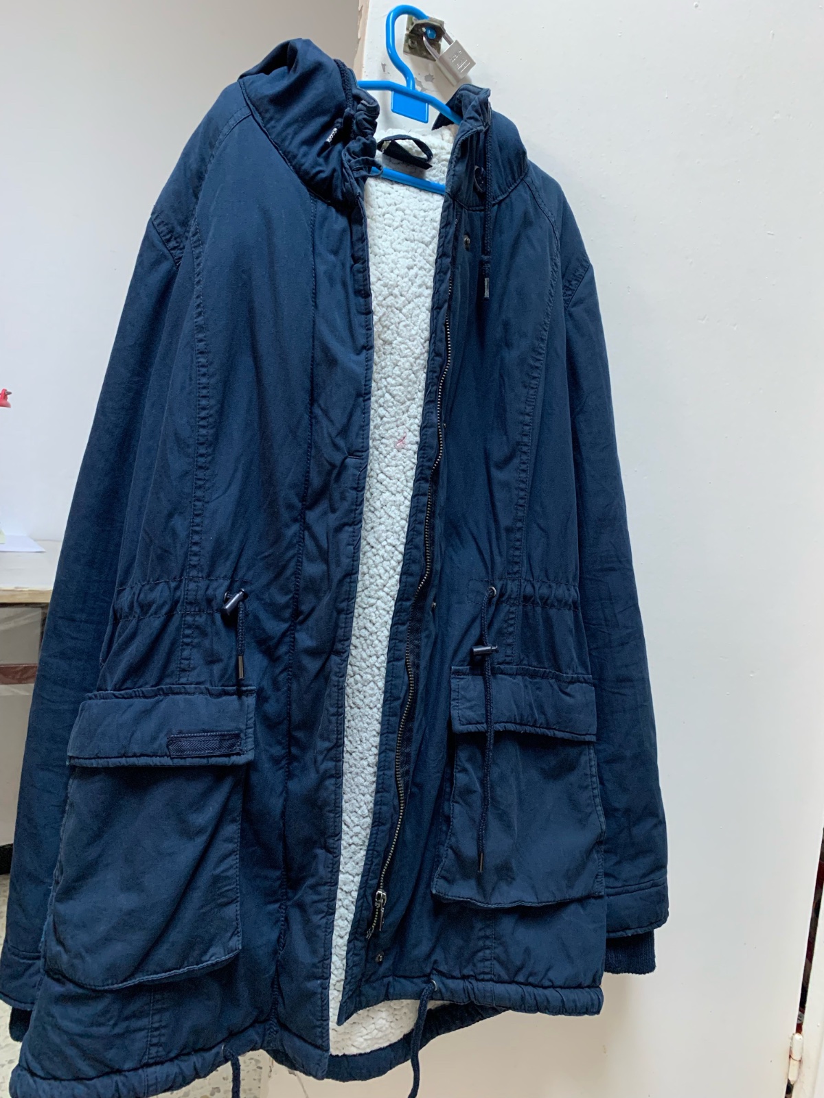 Manteau bleu marine 
