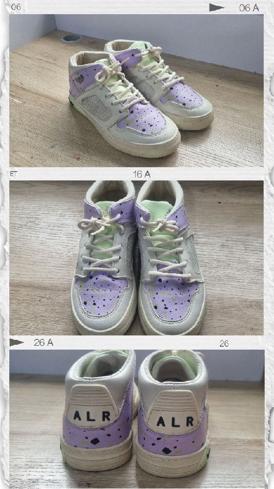 Baskets montantes pour fille pointure 35