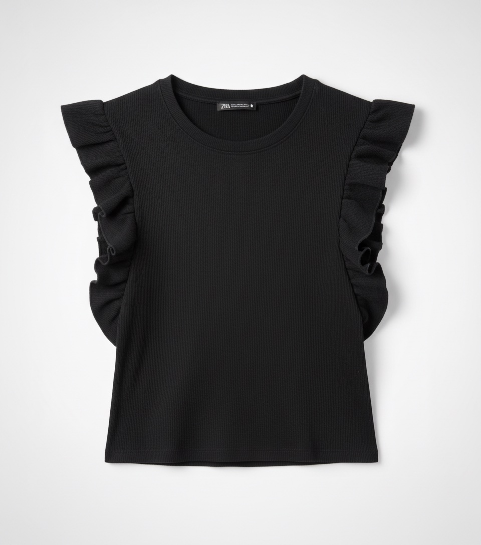 Pull couton tendance Noire