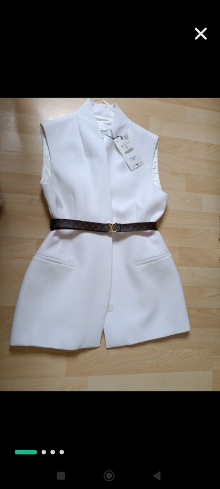 Blazer Zara sans manches