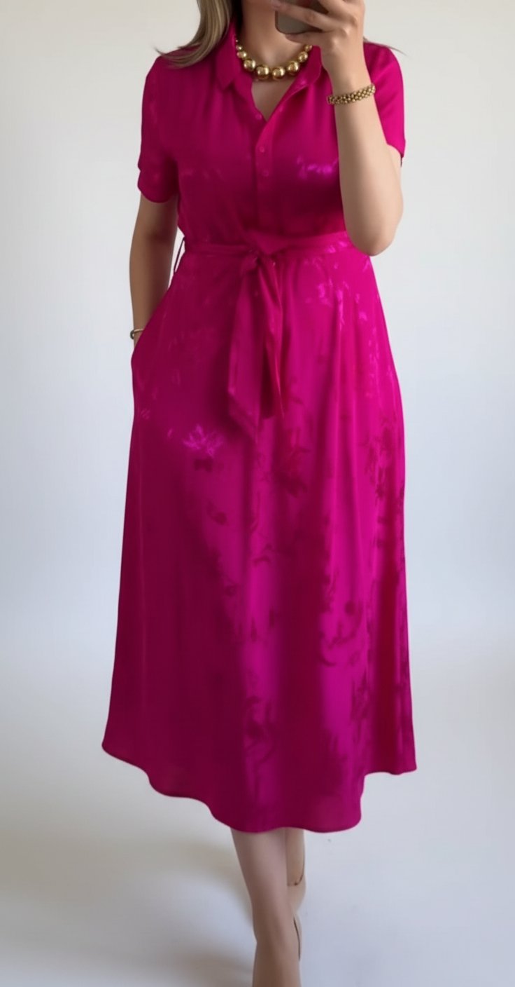 Robe rose