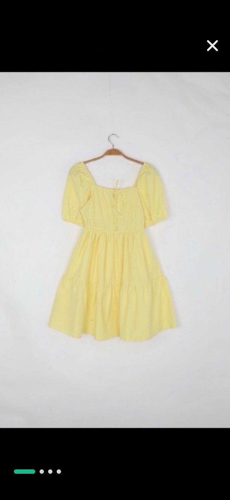 Robe d'été couleur jaune pastel 💛