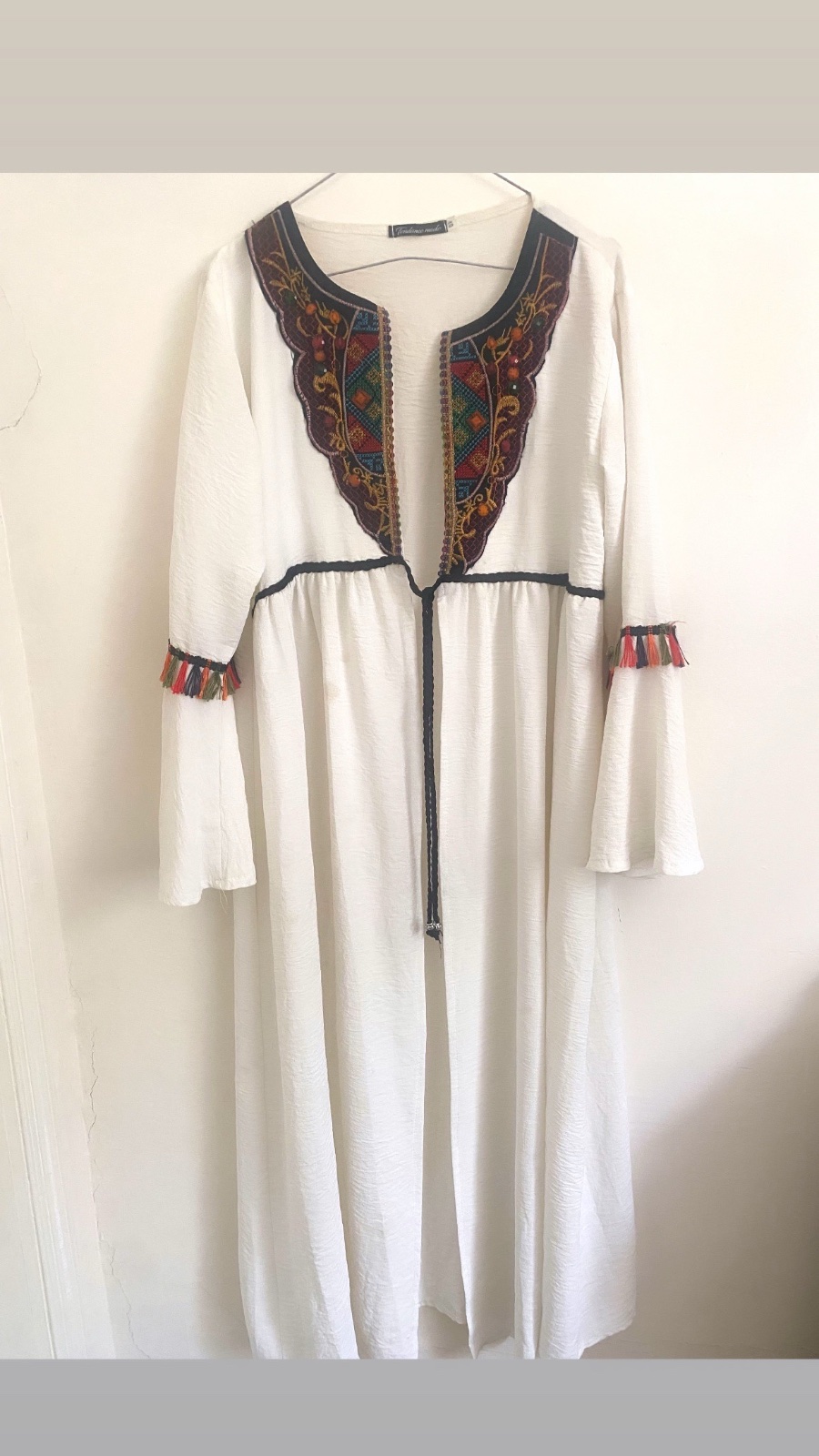 Abaya blanche