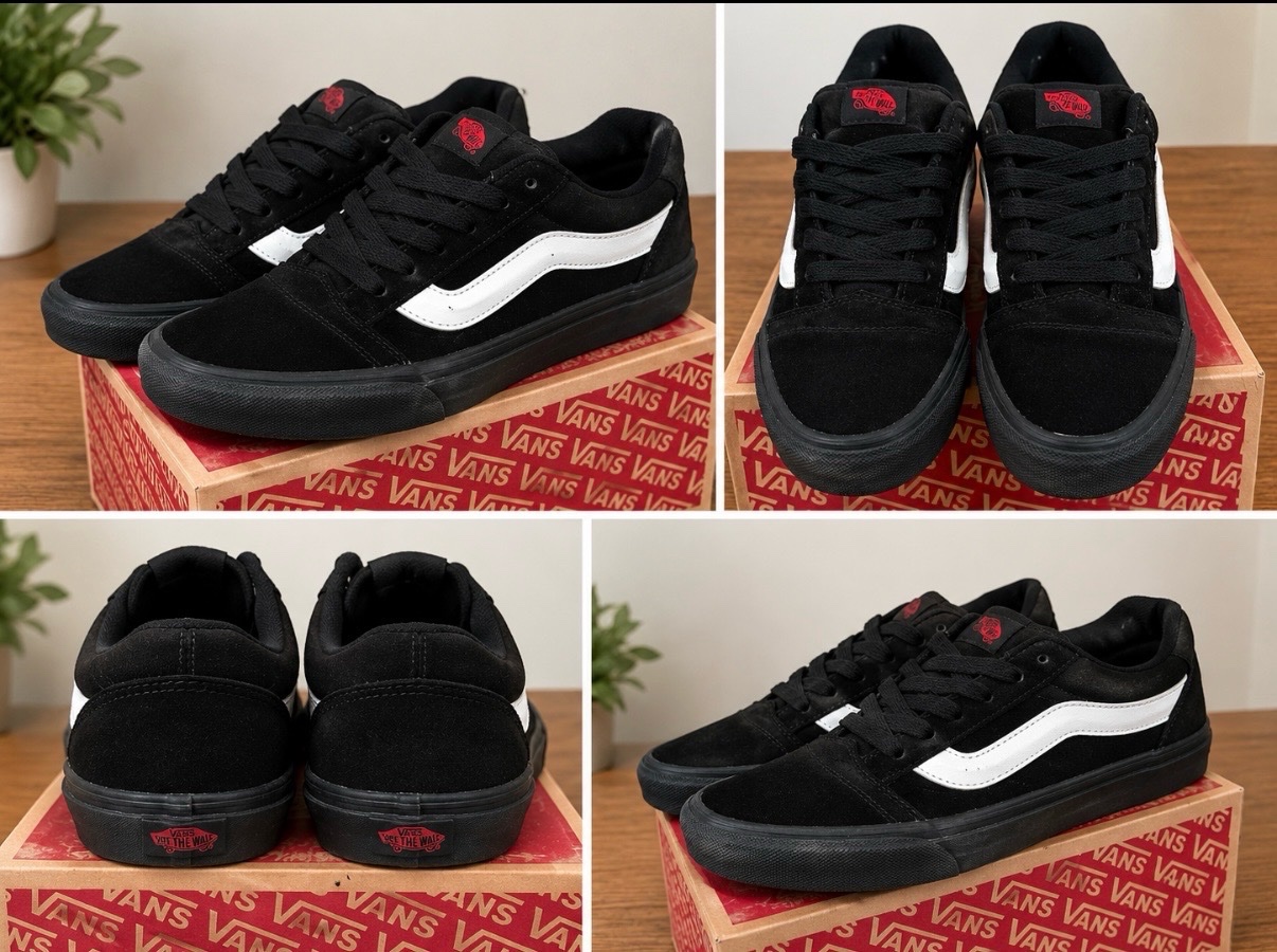 Vans Old Skool Noir & Blanc – Original avec boîte