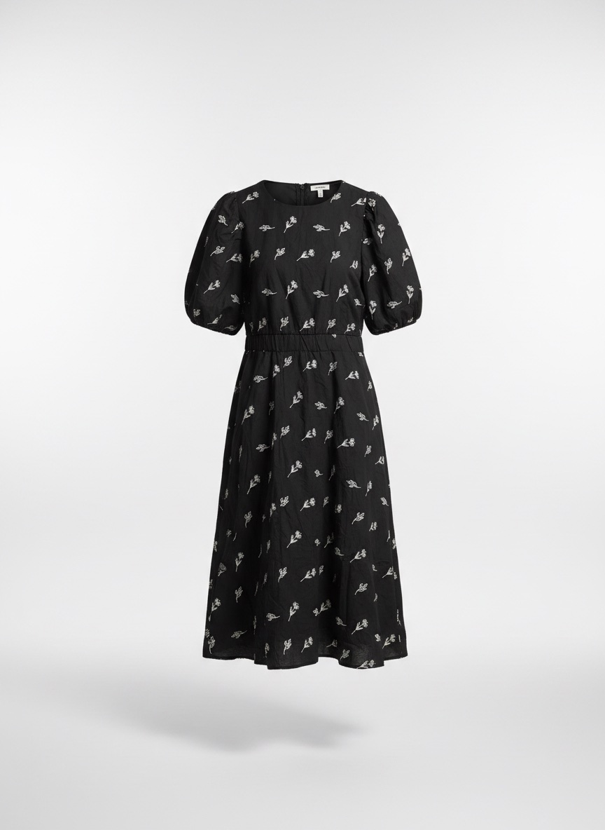 Robe noir longue zara neuve taille 36