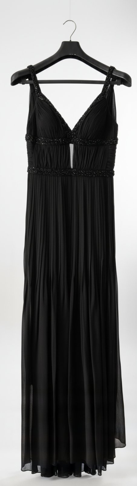 Robe de soirée Ugo Zaldi – 100 % soie – Taille 36, 8 (US)