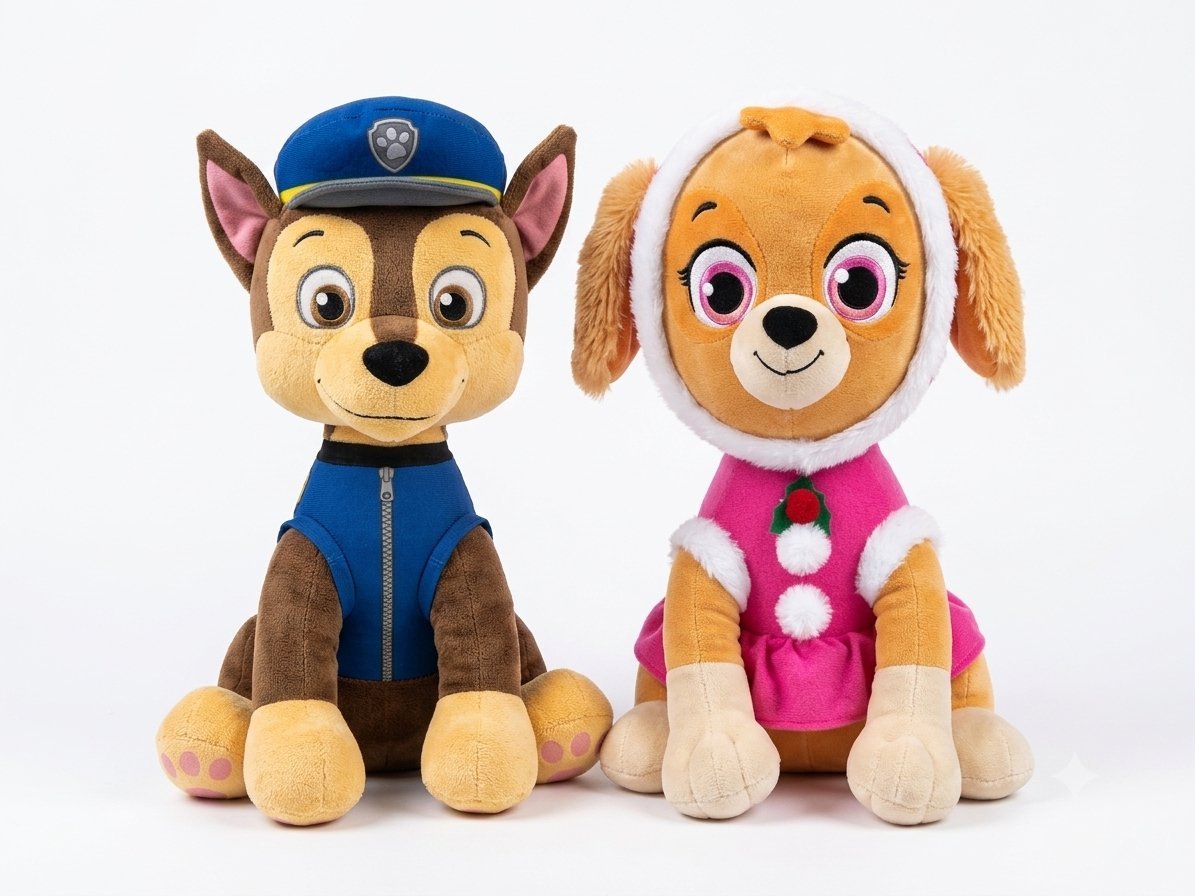 Chase et skye paw patrouilles 