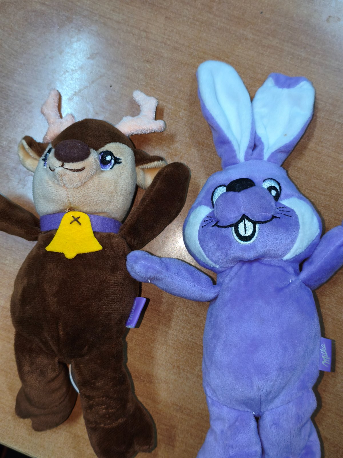Peluches Milka 