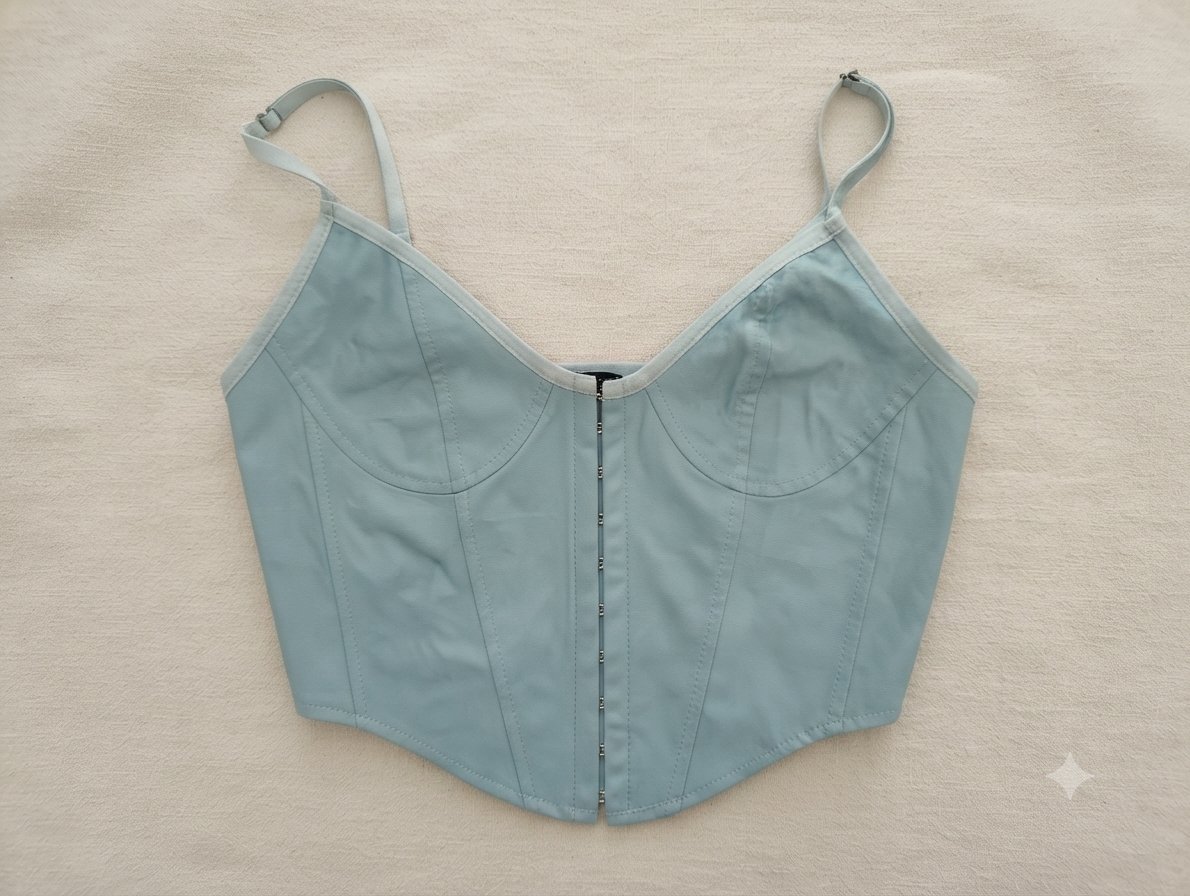 Corset bleu 