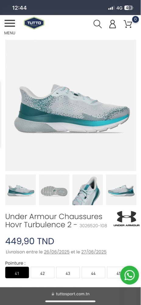 Under Armour Hovr Turbulence 2