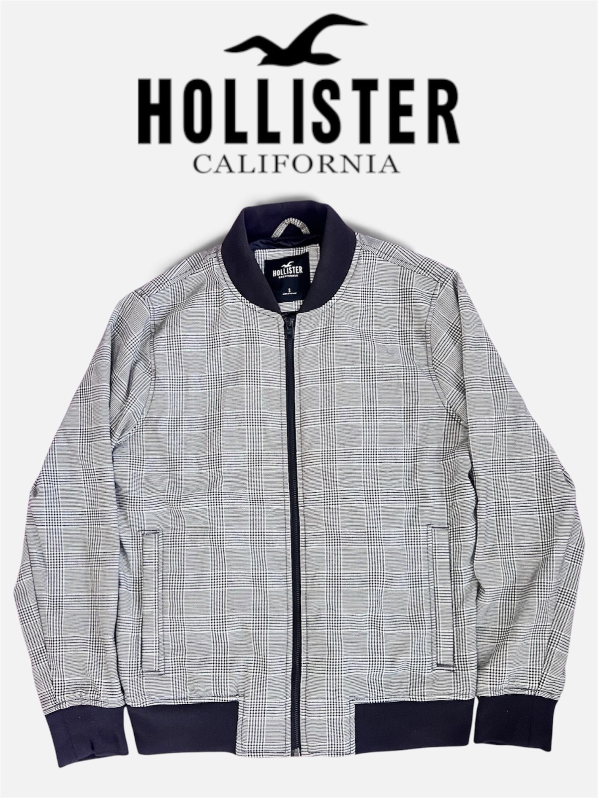 Plaid Bomber jacket 
