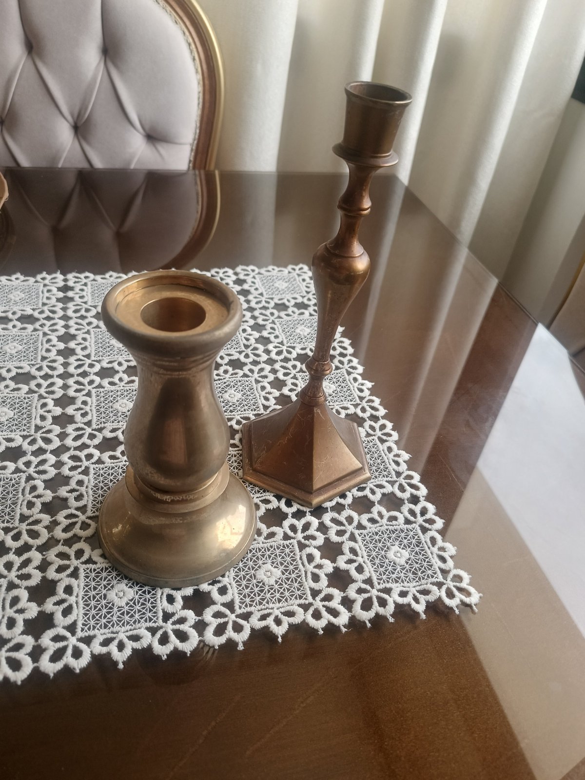 Deux pièces décoratives 