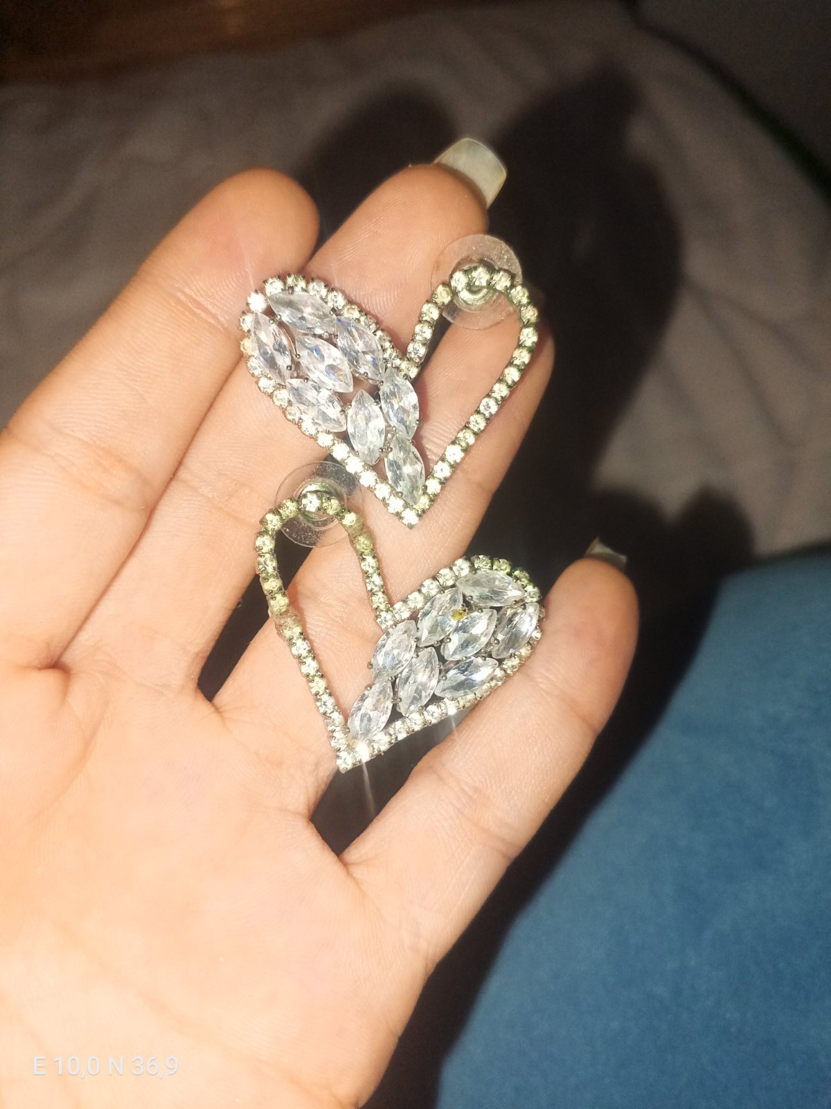 Boucles d'oreilles Soirée en Cœur✨
