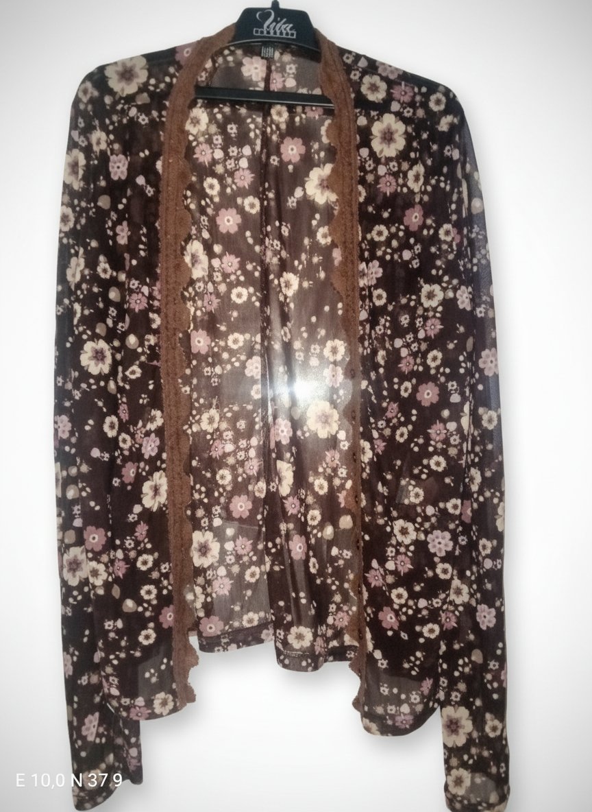 Gilet marron 
