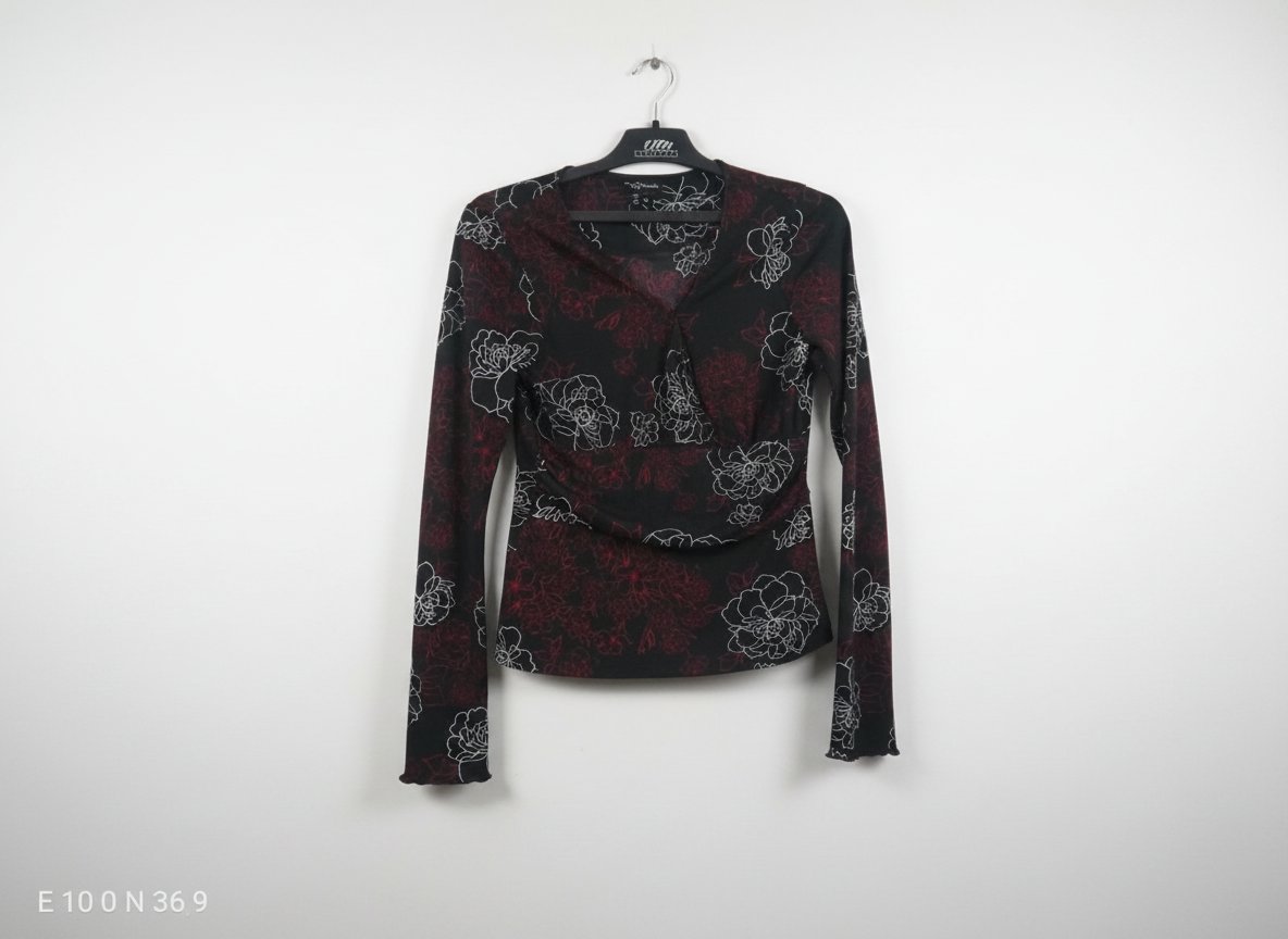 Top cache-coeur  fleuri "My Michelle"  