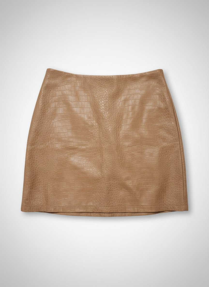 Primark pattern camel skirt