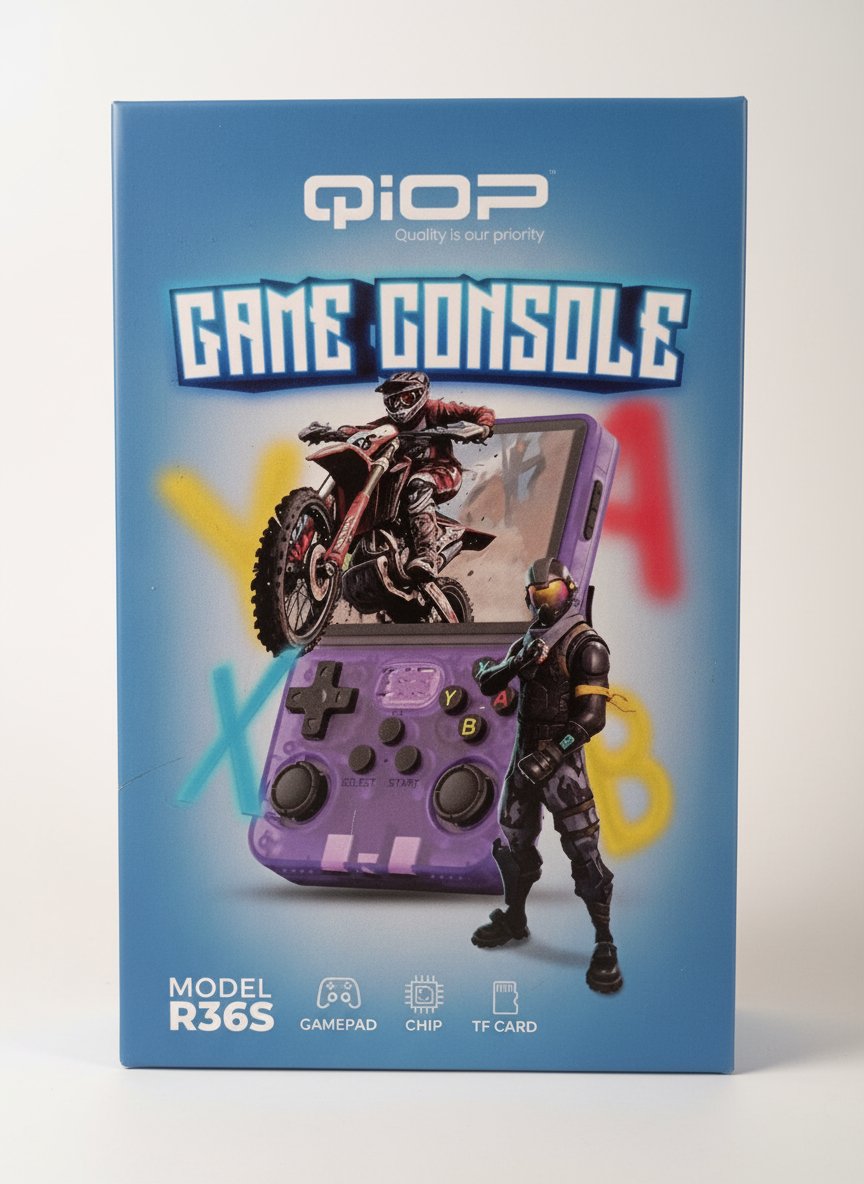 Console game Qiop R36S