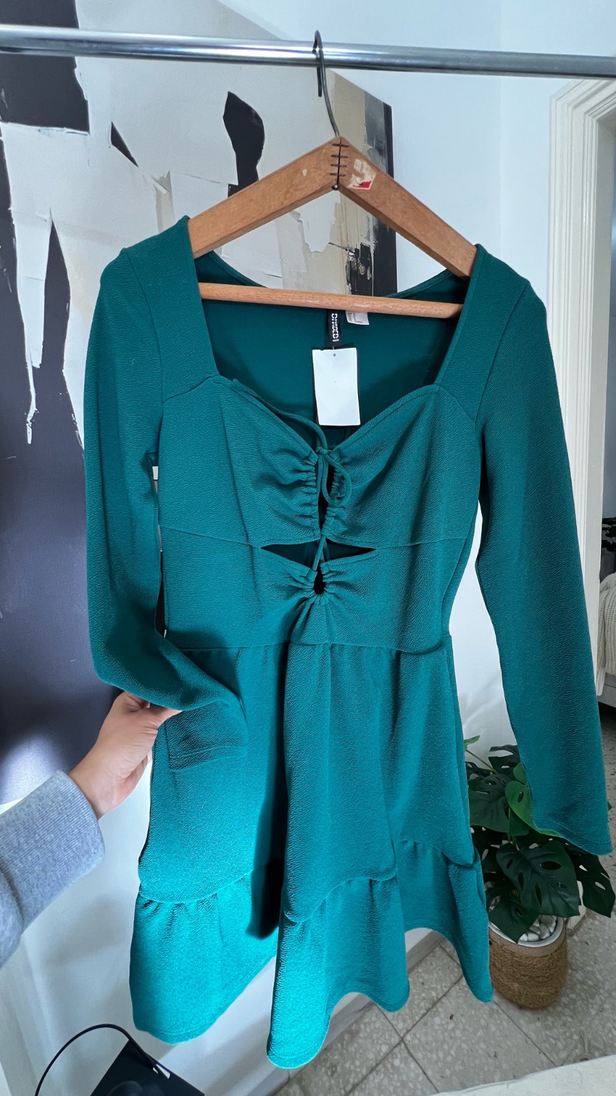 Robe verte H&M – Neuve avec étiquette 
