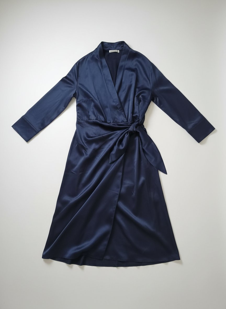 Robe en satin 