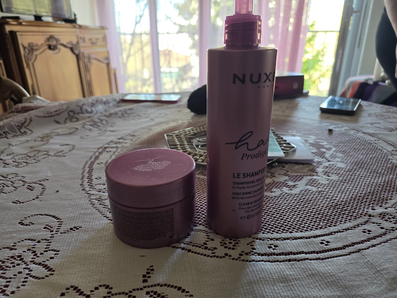 Shampoing et masque nuxe