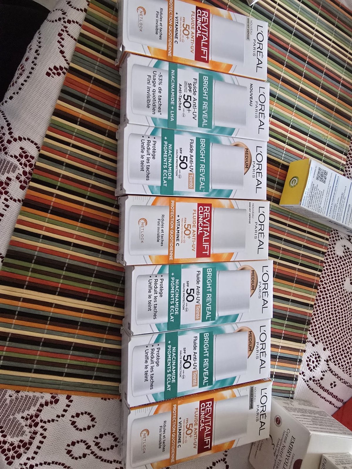 Écran l'oreal anti taches  importés 