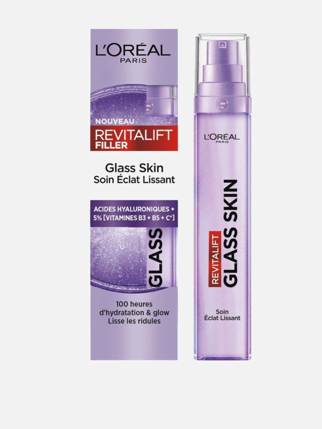 Serum glass skin