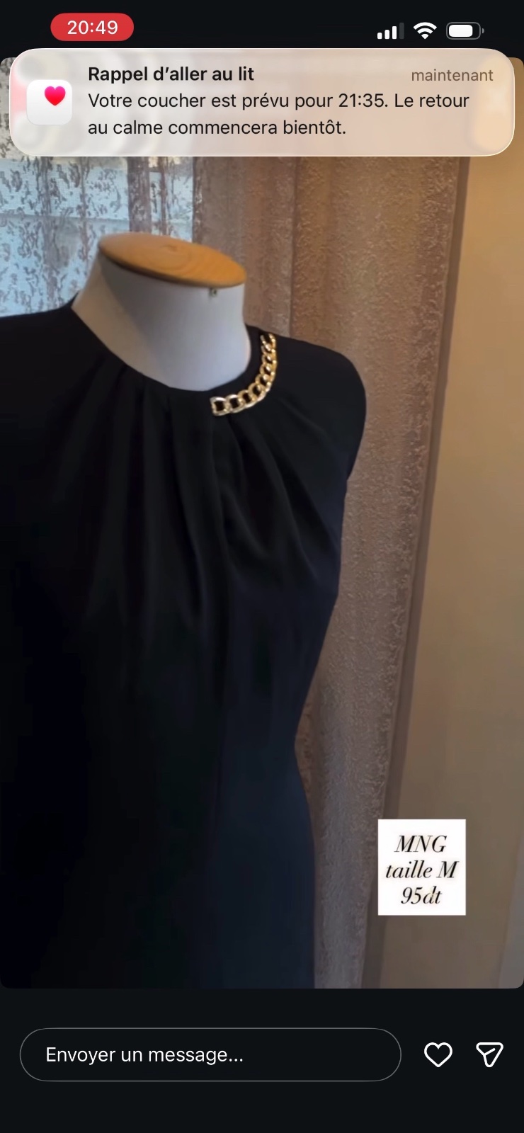 Robe long mango
