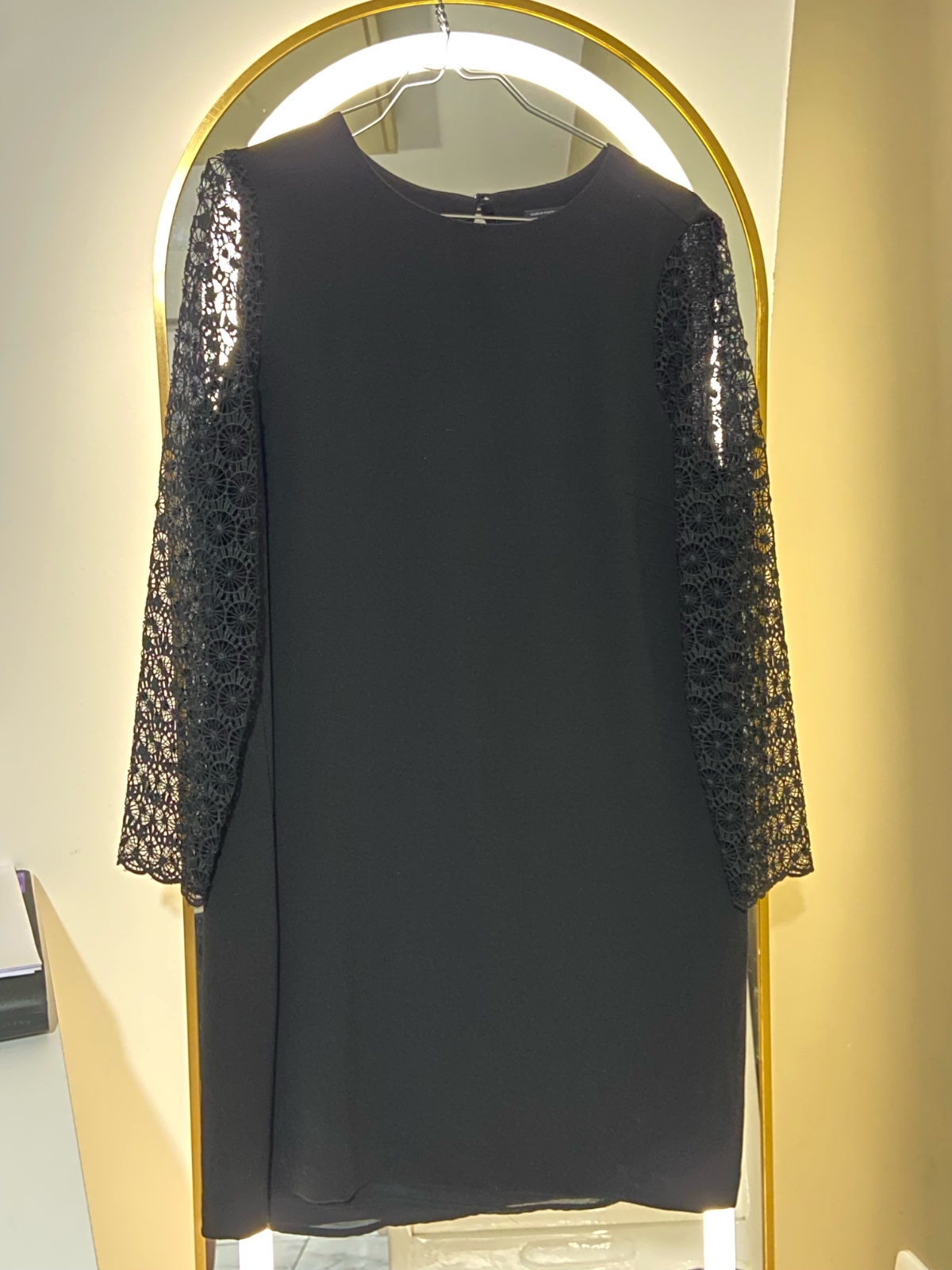 Robe noire courte