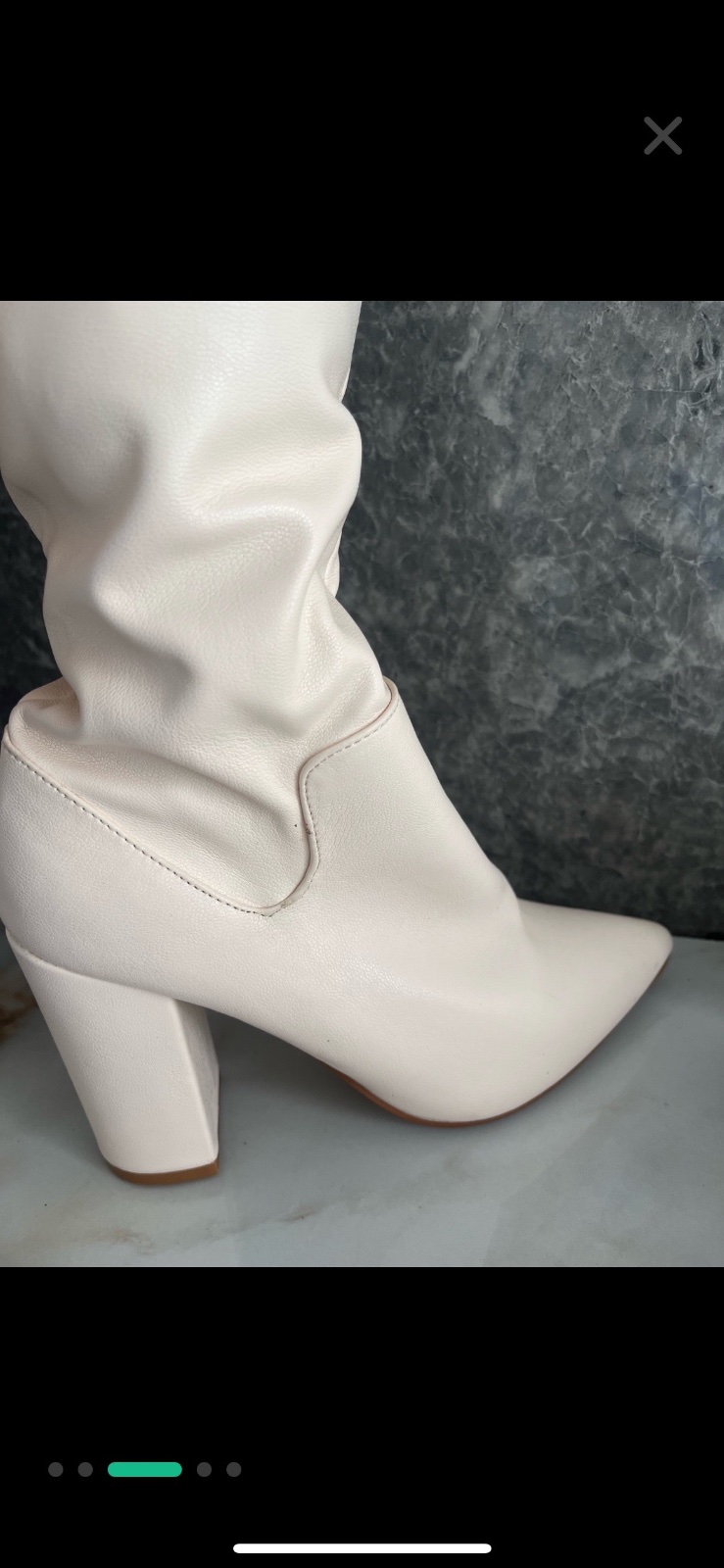 Bottes beige