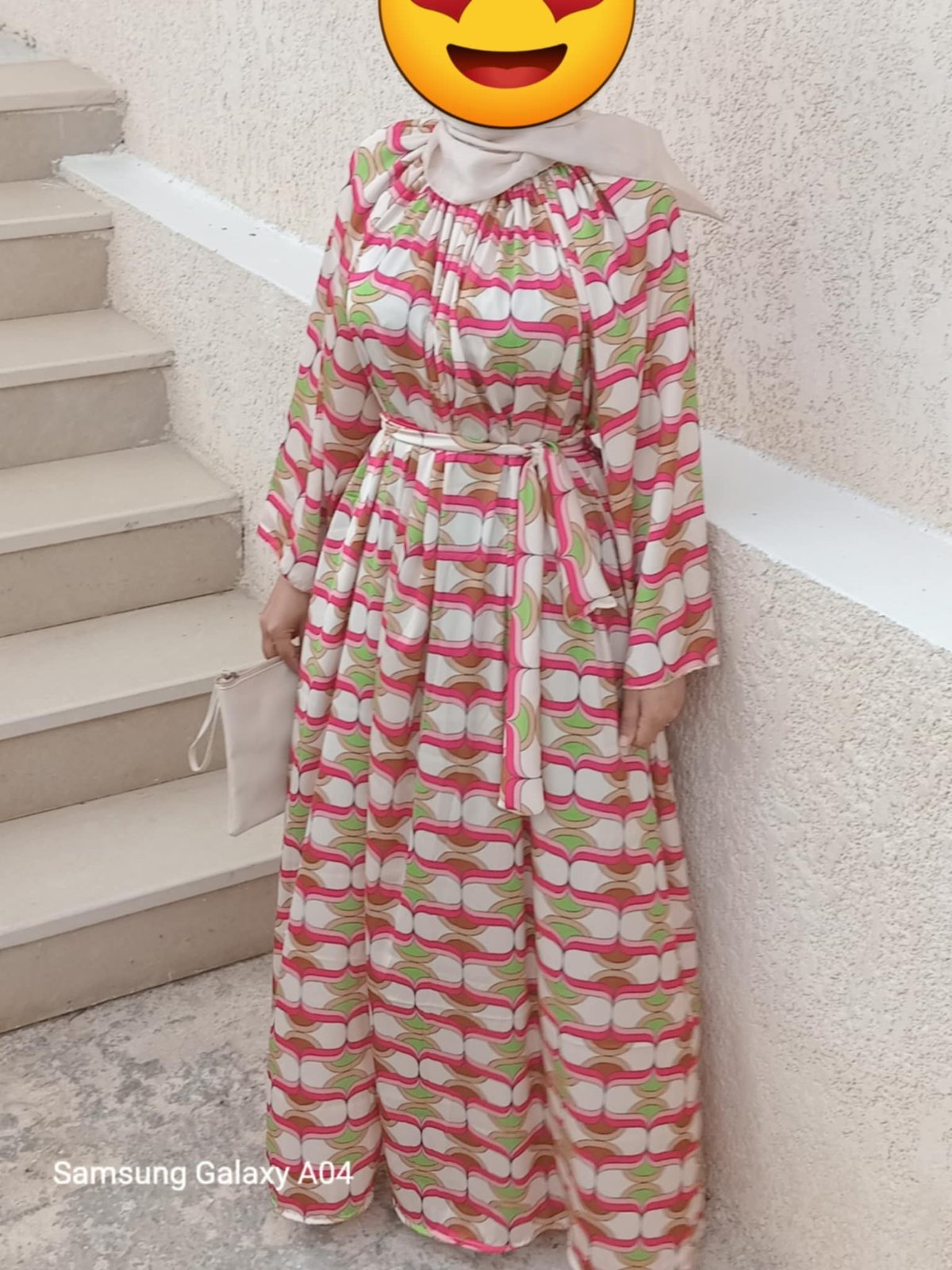 Robe satin