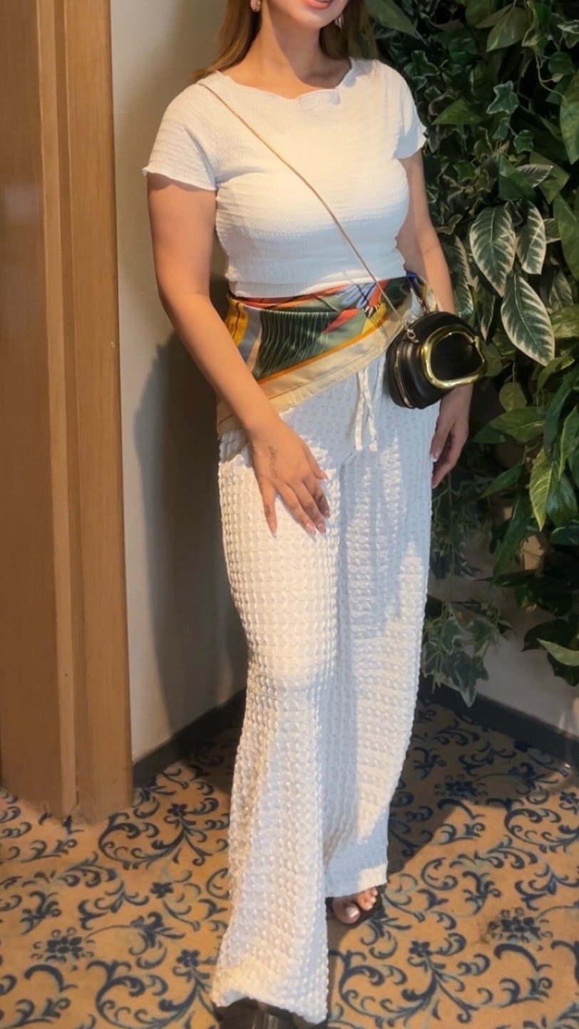 Set en blanc