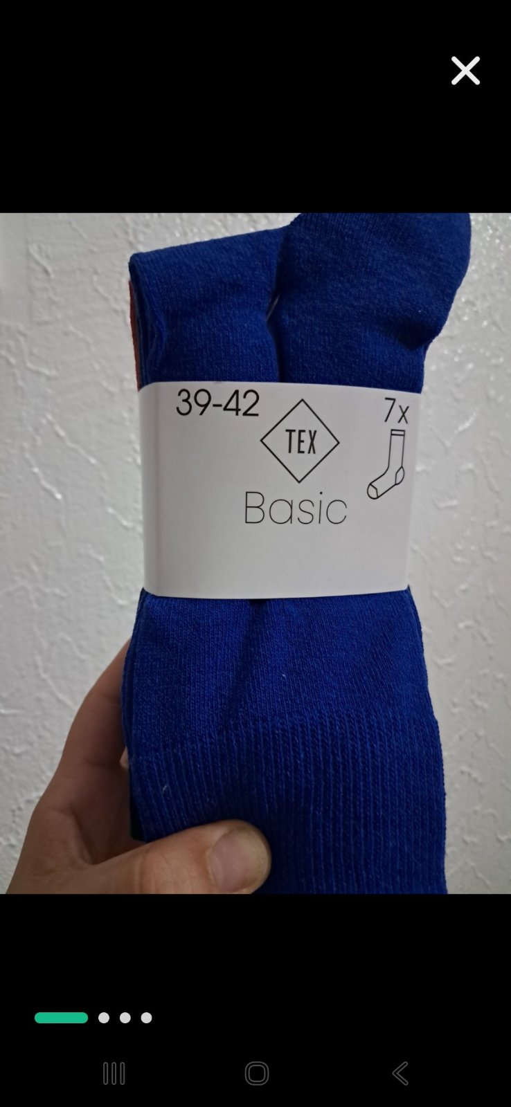 7 chaussettes 