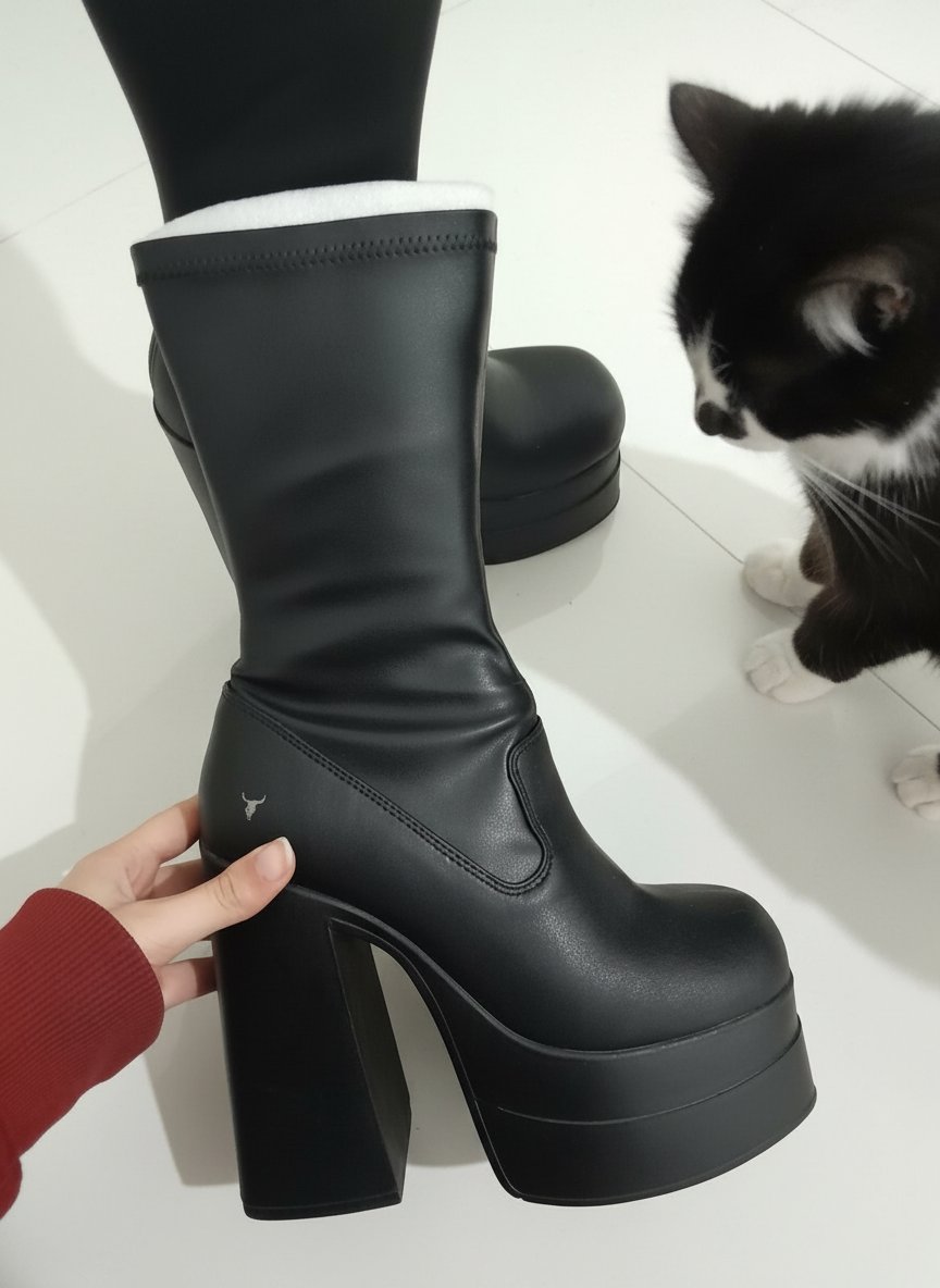 Black Windsor Smith Boots 
