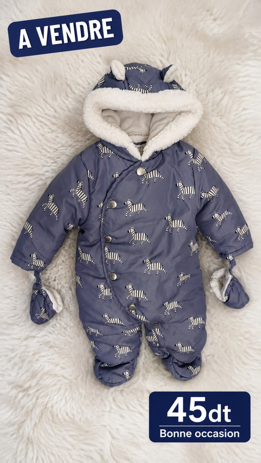 Combinaison pilote bébé 