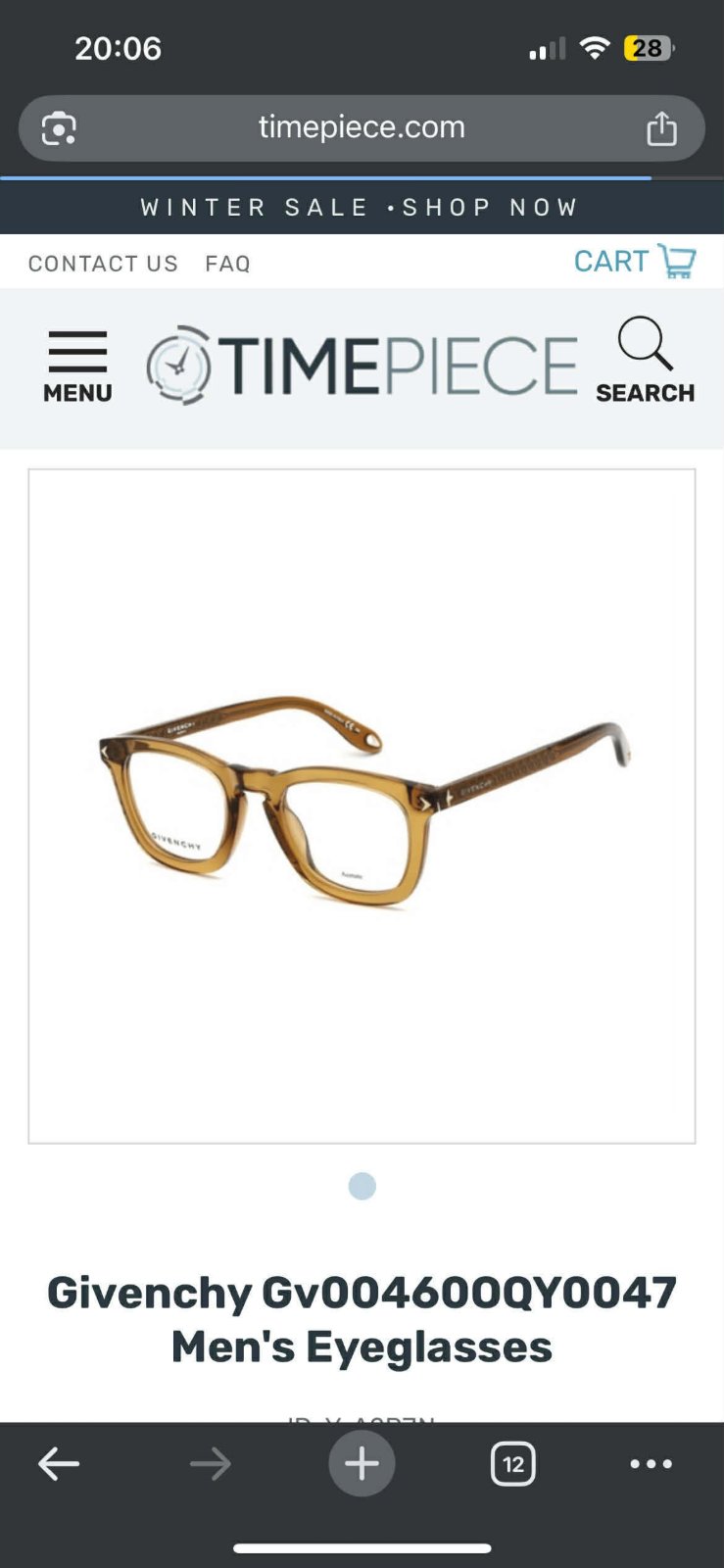 Lunette de vue givenchy