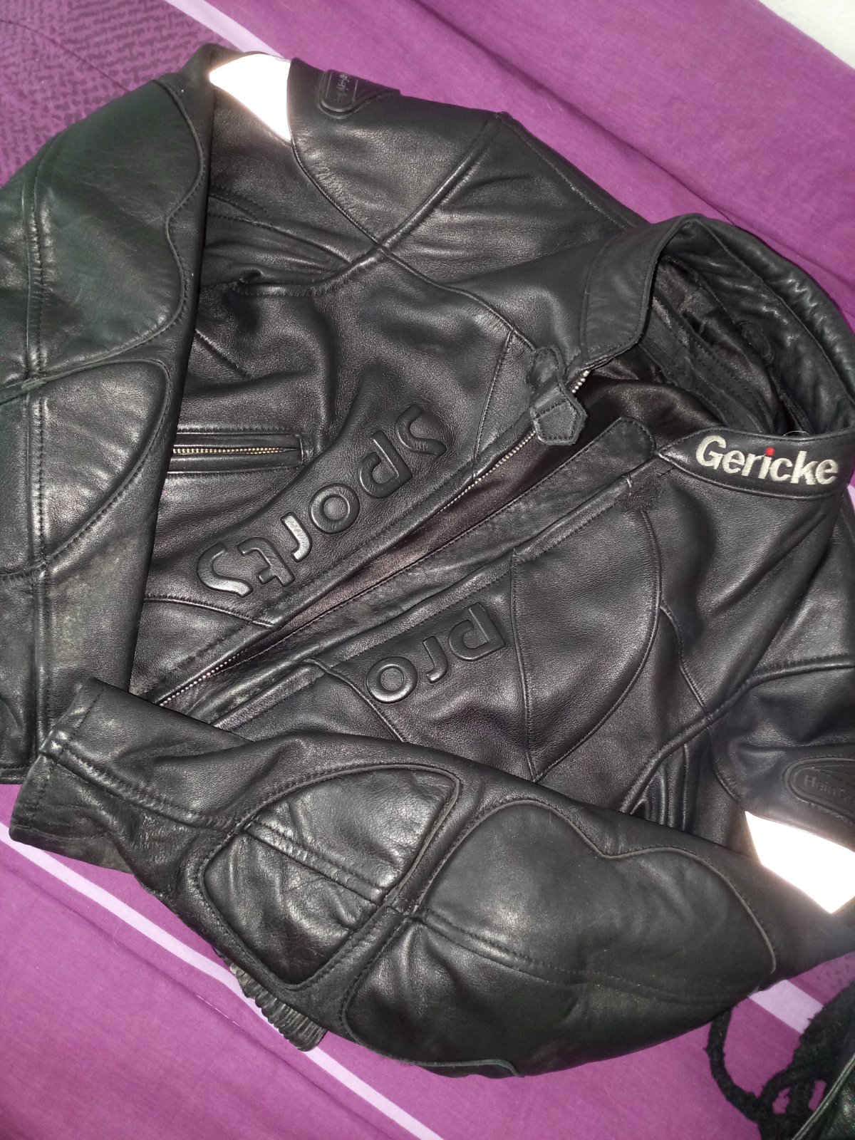 Veste en cuir