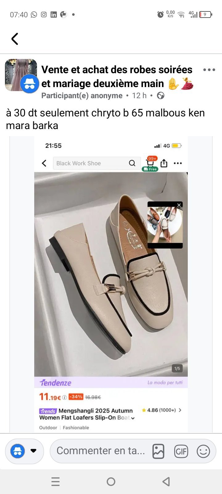 Mocassin shein 