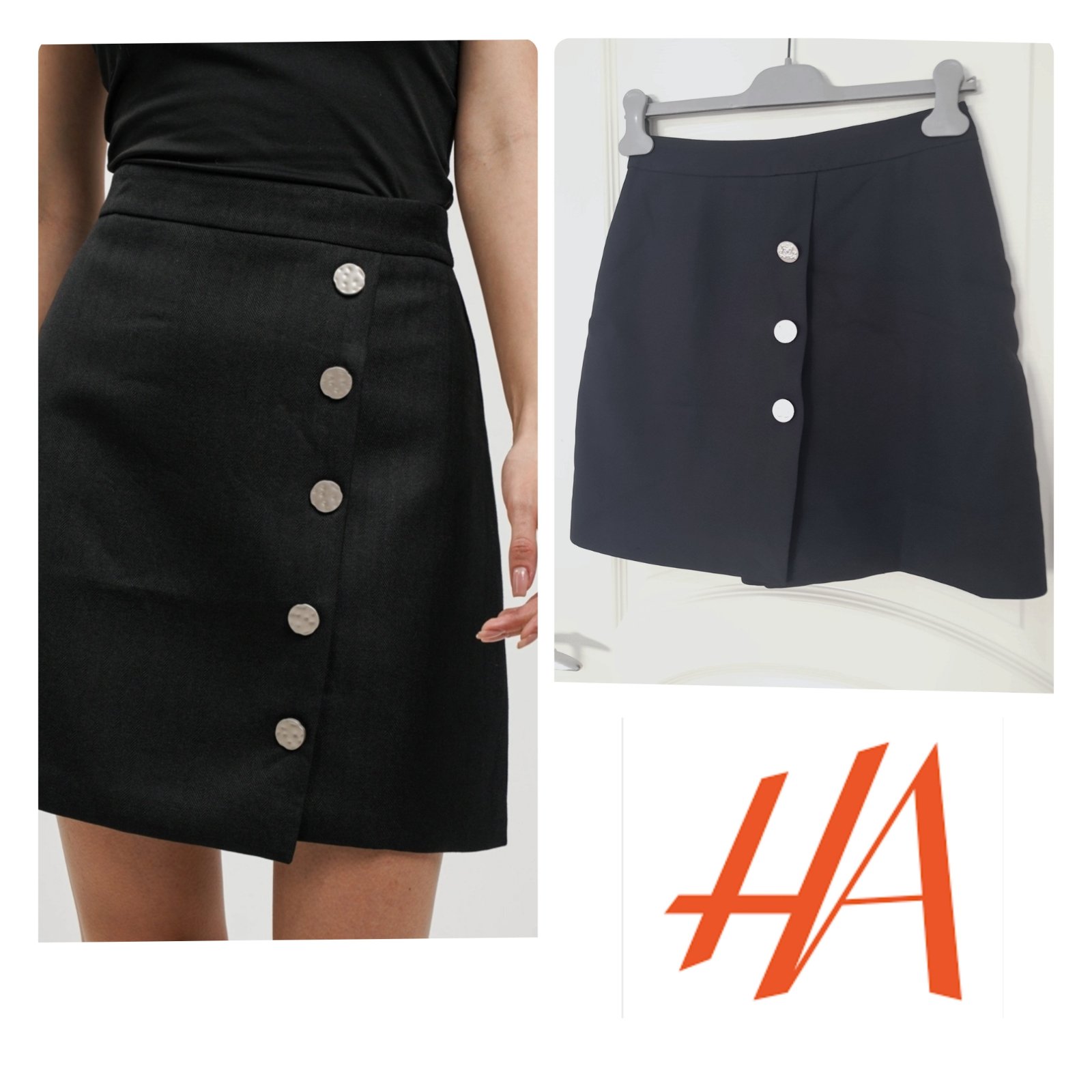 Jupe short mini