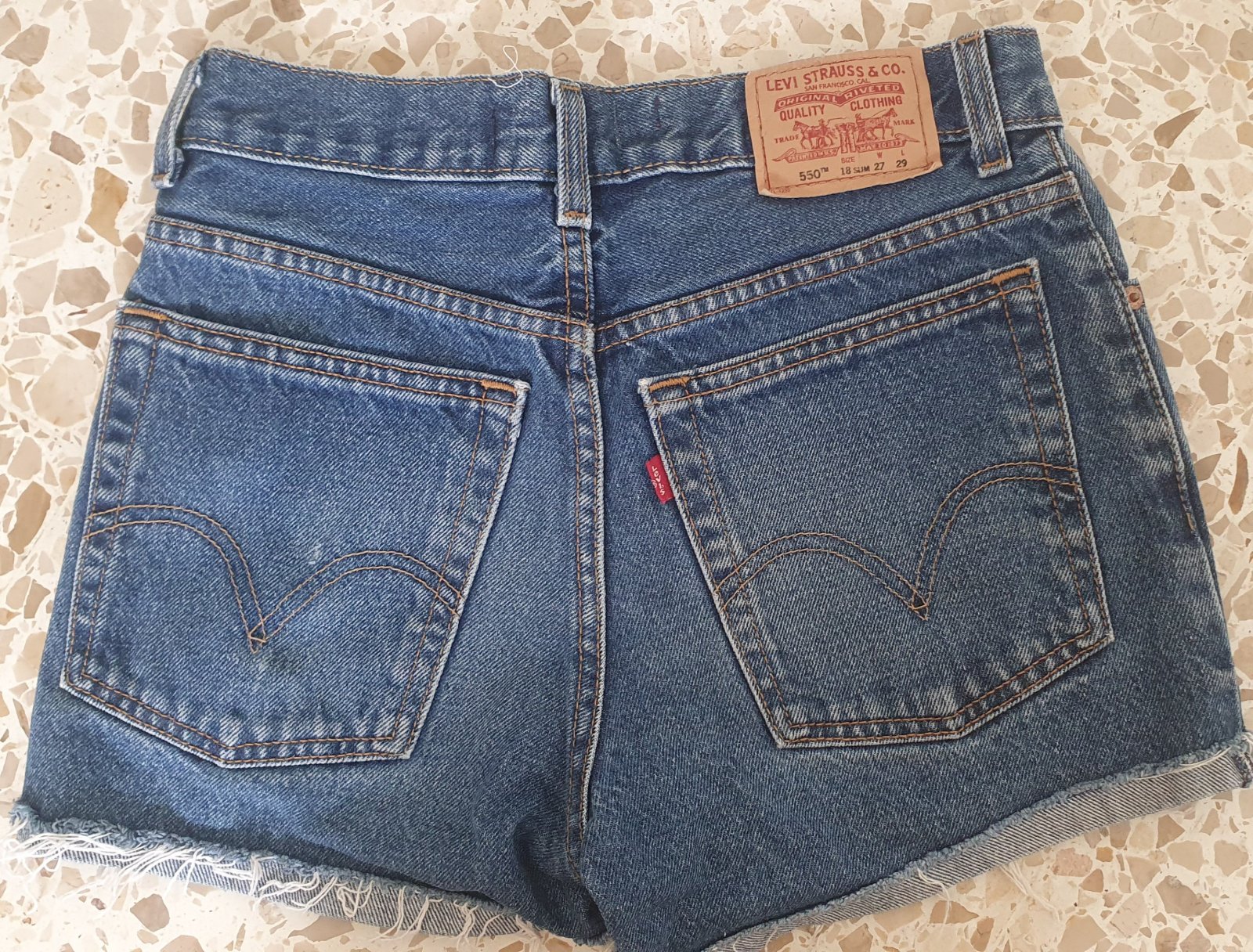 Short jeans levis
