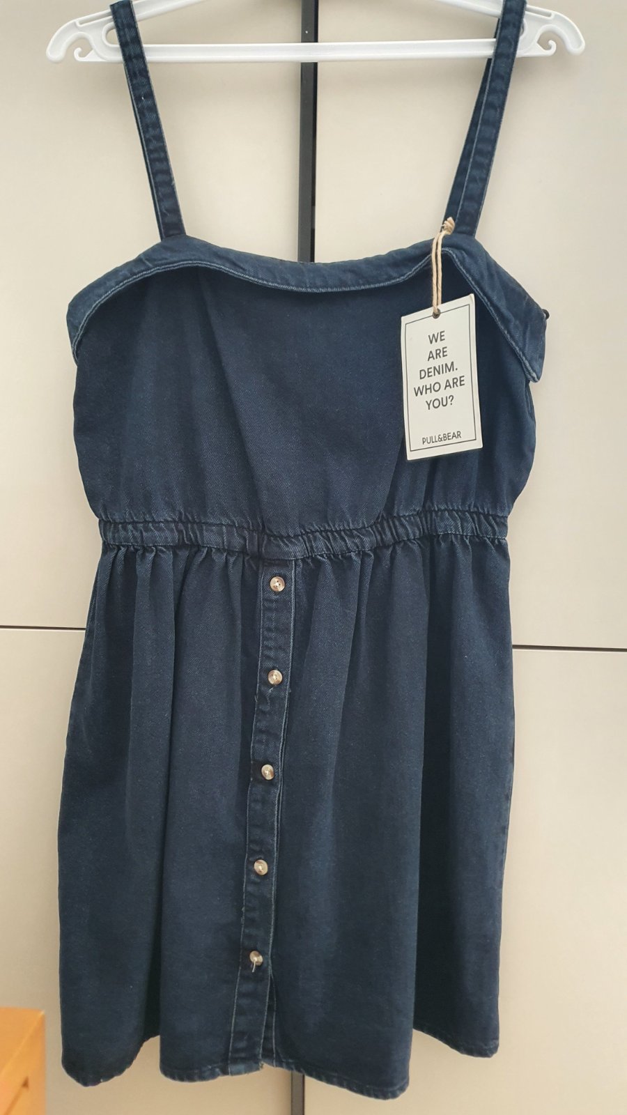 Robe en jeans pull&bear