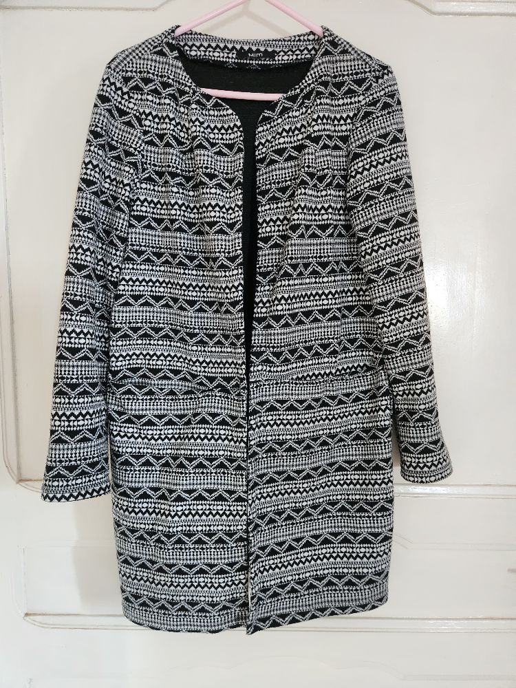 Gilet over size style traditionnel