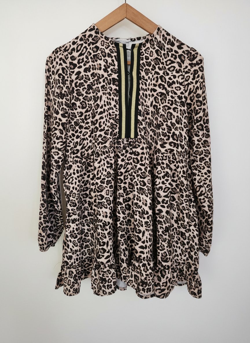 Chemise tigrée d'une marque Italienne à la tendance profitez 🐆🐆🐅⚡️