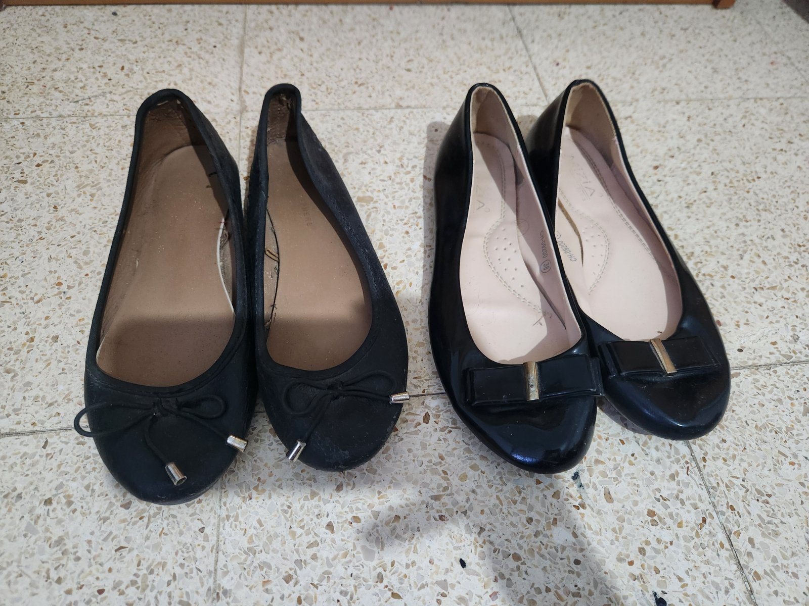 Pack 2 Ballerines Noir Chic+confort + stylées 💣🖤